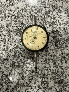 Vintage D8ISC FEDERAL indicatore goccia quadrante 1"", gradazione 0,001", 2-3/4"" faccia G59 - Foto 1 di 3