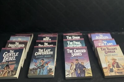The House of Winslow Series Set Of  16 Books 1-8 10-17 Gilbert Morris Lot - Image 1 of 4