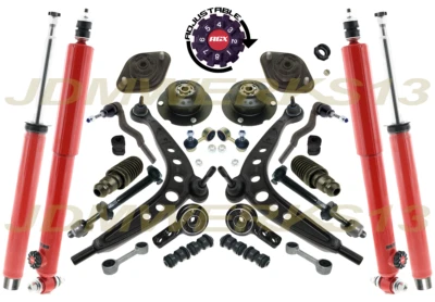 KIT RECONSTRUCCIÓN SUSPENSIÓN AMORTIGUADORES KYB AGX BMW E30 318i is 325i 325is 325e M3 85 - 92 Foto 1 de 4