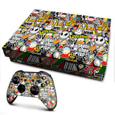 Xbox One X Console Skins Decal Wrap ONLY Sticker Slap