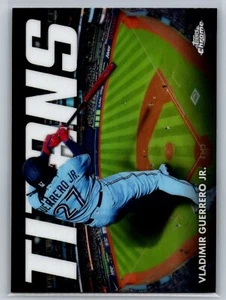 2023 Topps Chrome Update #CT-16 Vladimir Guerrero Jr. Titans - Picture 1 of 2