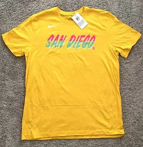 San Diego Padres Nike City Connect Shirt Men’s SIze: XL NWT Tee - Picture 1 of 9