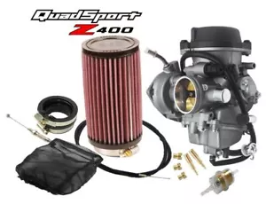 LTZ KFX 400 Z400 Carb Aftermarket Stock Replacement Carburetor Kit Cable Filter - Picture 1 of 3