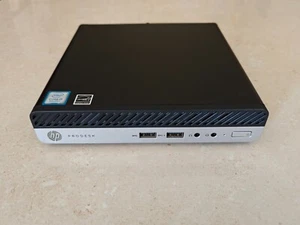 HP ProDesk 400 G4 Mini Desktop PC i5 8500T 16Gb DDR4 256Gb NVMe - Picture 1 of 4