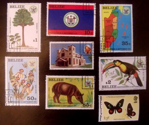 Belize Stamps Lot#D78  1979, 1980, 1981  Independence Day Cover