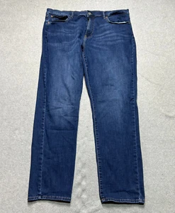 Lucky Brand Jeans 410 Athletic Straight Mens 40 X 34 Stretch Medium Wash Denim - Picture 1 of 12