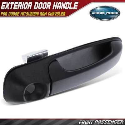 Manija de puerta exterior de metal mejorada con cerradura para Dodge Durango Dakota delantera derecha Foto 1 de 4