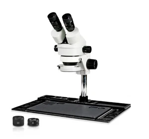 Microscopio binocular estéreo Vision Scientific 3,5-90x con lente y luz Barlow - Imagen 1 de 8