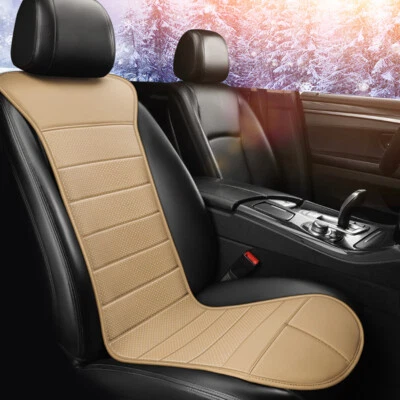 Almohadilla térmica para asiento de coche 12V-24V invierno cojín térmico automático calentador cómodo Foto 1 de 4