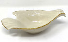 Lenox China Dove Dish Trimmed In 24K Gold