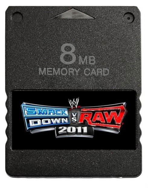 WWE Smackdown! vsraw 2011 PlayStation 2 PS2 карта памяти 30 CAWs разблокированный сохранить - Изображение 1 из 1