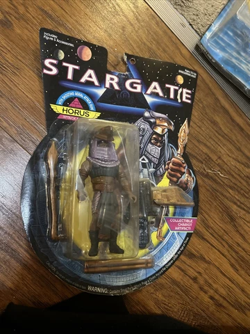 Horus Stargate 1994 Hasbro Action Figure NEW MOSC SEALED Cover