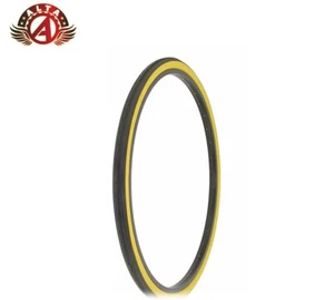 NEUMÁTICO DE CUENTAS DE ALAMBRE DE BICICLETA ALTA 26 x 1-3/8 NEGRO GOMA PARED RESBALADIZA RODADURA ROAD TOURING. - Imagen 1 de 2