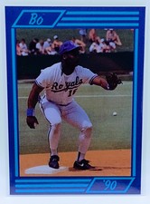 1990 Bo Jackson Two Sport Super Star Royals Raiders Auburn #11 of 12 Glossy