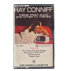 Ray Conniff Theme from SWAT & other TV Themes Music Cassette MASH Happy Days - Picture 1 of 8