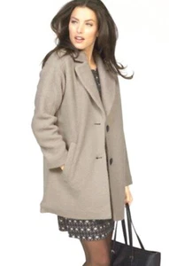 NEU WOW ! WOLLFLAUSCH BUSINESS KURZ-MANTEL 40% WOLLE GR.40 VIVANCE 140€ *591424 - Imagen 1 de 5