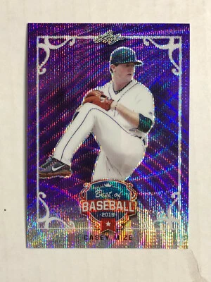 CASEY MIZE 2019 Leaf Best of PURPLE PRISMATIC WAVE SP RC 13/15 REFRACTOR! #BB-01 - Image 1 of 2