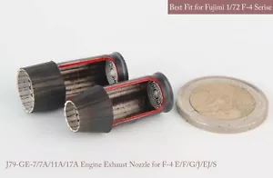 Mk.I MK-MA72019 1/72 F-4E/F/G/J/EJ/S GE Nozzle & Burner (Closed) for Fujimi - Bild 1 von 2