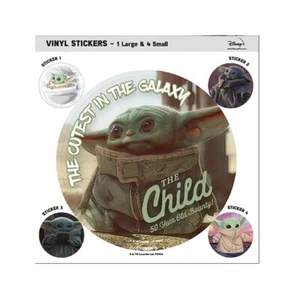 JUEGO DE PEGATINAS STAR WARS THE MANDALORIAN THE CHILD - Imagen 1 de 1