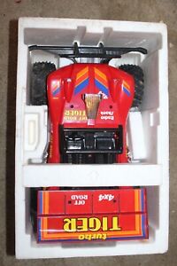 Radio Shack Tiger Turbo 4x4 1991 Japan RC Car and Remote - Untested 