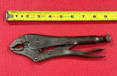 Vintage ViseGrip 10WR Petersen Dewitt 9" Locking Pliers Made in USA - Image 1 of 4