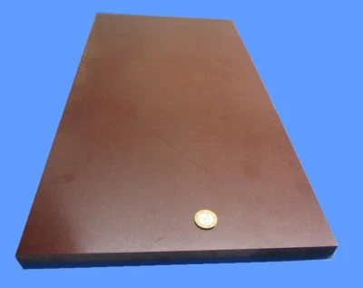 Micarta Linen Phenolic LE Grade Sheet  .500" (1/2") Thick  x 12" x 24" - Image 1 of 4