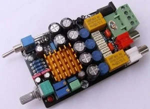 12V dc TA2021 Digital Amplifier 2ch Audio stereo Power Amp Board RCA input - Picture 1 of 4