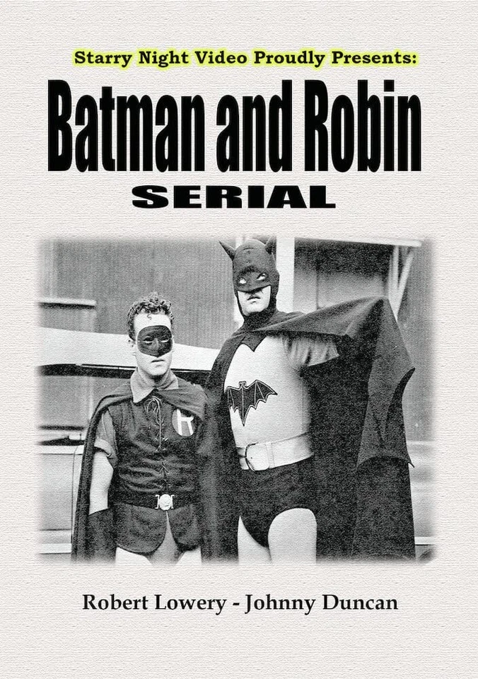 Batman and Robin (DVD) Johnny Duncan Robert Lowery - Image 1 of 1
