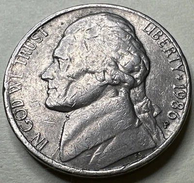 1986 P Jefferson Nickel 5c 1670X - Image 1 of 3