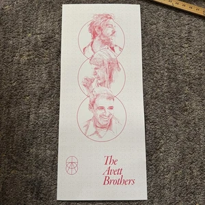 EXCLUSIVO - THE AVETT BROTHERS - Lanzamiento de álbum Póster Promocional Tienda de discos - Imagen 1 de 7