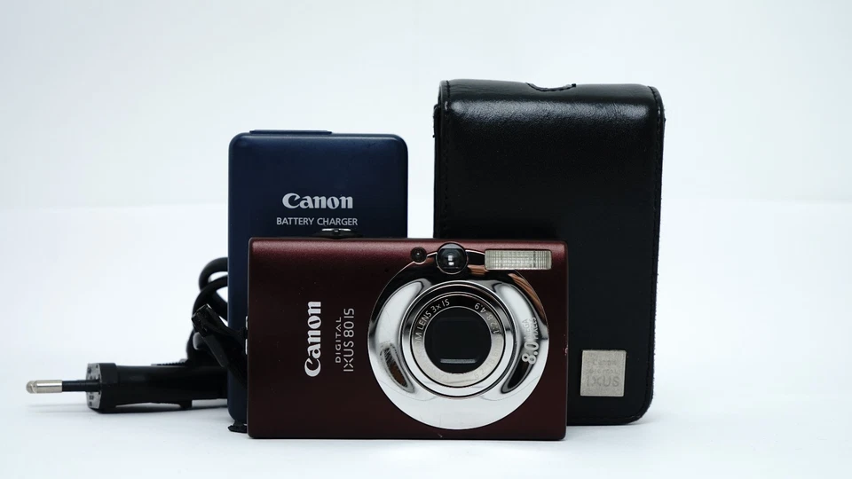 Canon IXUS 80 IS / PowerShot SD1100 IS DIGITAL ELPH 8.0MP Digitalkamera - Bild 1 von 4