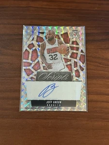 2024-25 Panini Mosaic Scripts MS-JEF Jeff Green Autograph Houston Rockets - Bild 1 von 2