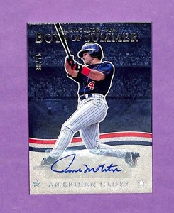 2025 Panini Boys Of Summer Baseball American Glory Paul Molitor Auto /75 Twins - Picture 1 of 2