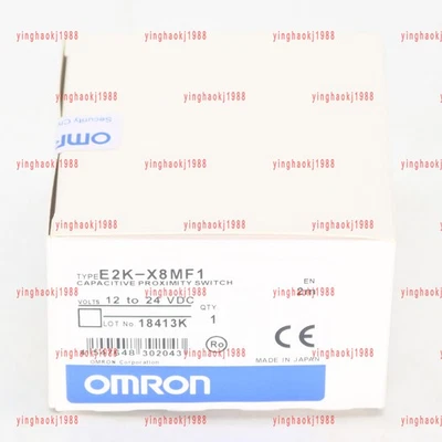 NEW IN BOX Omron Proximity Switch E2K-X8MF1 12-24VDC One year warranty - Image 1 of 4