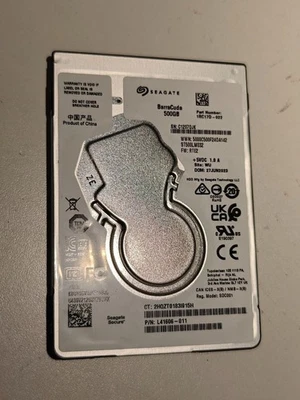 Жесткий диск HP LaserJet Managed Flow MFP 500 ГБ SED L41606-011 - Изображение 1 из 2