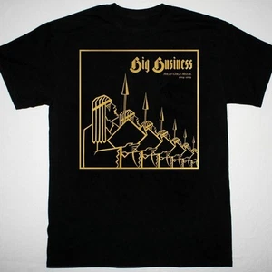 Big Business Band Graphic Unisex Schwarz Kurzarm T-Shirt - Bild 1 von 3