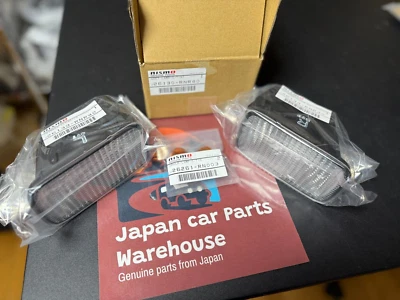 Genuine Nissan OEM Nismo Front Turn Signal Lamp Clear Lens SKYLINE GT-R R34 Foto 1 de 4