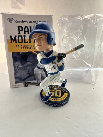 Paul Molitor 2021 Milwaukee Brewers SGA 50th Anniversary Bobblehead Cover
