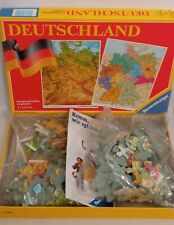 Puzzle Ravensburger Geographischens Legespiel Deutschland Vintage Retro Alt