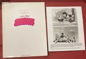 ROLLERCOASTER RABBIT 1990 PRESS KIT ROGER & JESSICA RABBIT & BABY HERMAN PHOTO - Picture 1 of 2