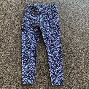Avia Girls Leggings Sz Large (10-12) Abstract Printed Pockets Leggings - Picture 1 of 6