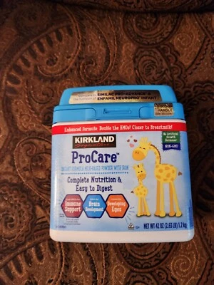 Kirkland Signature ProCare Dual HMOs NonGMO Infant Formula (42oz) exp 08/10/2026 - Image 1 of 2