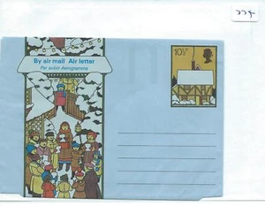 AEROGRAMAS GB - SIN USAR - ILUSTRADO - 374 - FESTIVO - 10,5p - Imagen 1 de 1