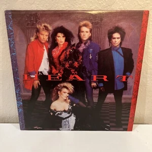 HEART SELF TITLED LP VINYL CAPITOL RECORDS ST-12410 VINTAGE ALBUM 1985 LYRICS - Picture 1 of 9