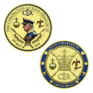 The Coronation of King Charles III Festival III Collectible Commemorative Coin - Picture 1 of 11