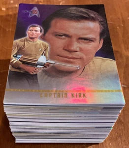 Star Trek 35th Anniversary 2001 Rittenhouse Complete Base Card Set (72) Cpt Kirk - Bild 1 von 8