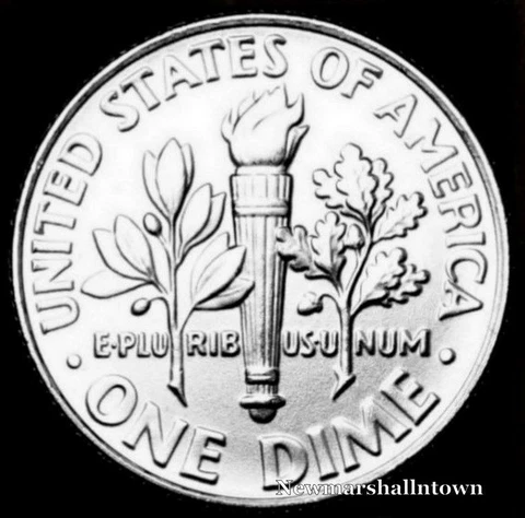 2006 P Roosevelt Uncirculated Dime ~ BU Raw Coin from Bank Roll Cover