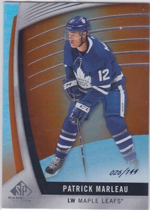 17/18 SP GAME USED..PATRICK MARLEAU..ORANGE RAINBOW..026/144..# 33..MAPLE LEAFS - Picture 1 of 1