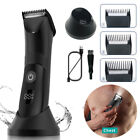 Ball Trimmer for Men Manscape Pubic Hair Waterproof Electric Groin Body Shaver