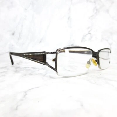 Valentino V5515/U 0NFE Eyeglasses gray brown Rectangle Frames 51-16-135 - Image 1 of 4